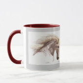PEGASUS STALLION HORSE Fantasy Art Tasse (Links)