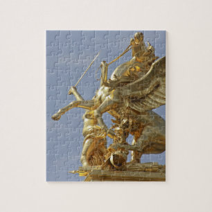 Pegasus-Statue an der Pont Alexander III-Brücke Puzzle
