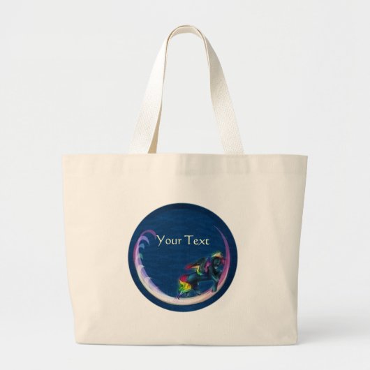 Pegasus-Tasche Jumbo Stoffbeutel (Vorne)