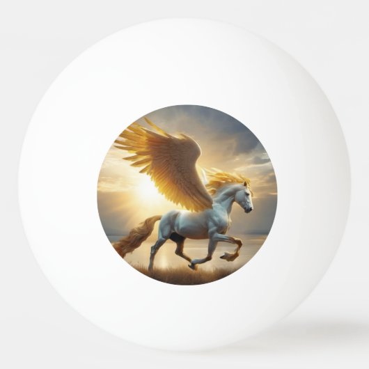 Pegasus Tischtennisball (Vorderseite)