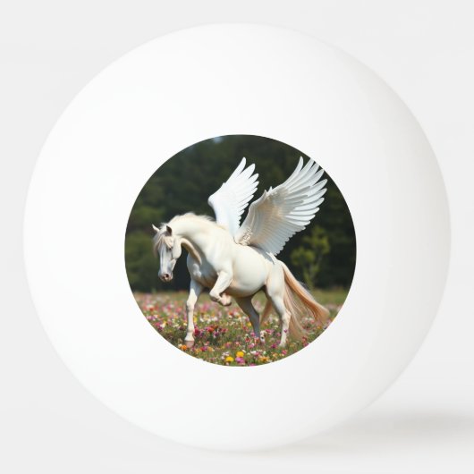 Pegasus Tischtennisball (Vorderseite)
