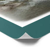 PEGASUS & TOTEM POLES Fantasy Book Art Poster (Ecke)