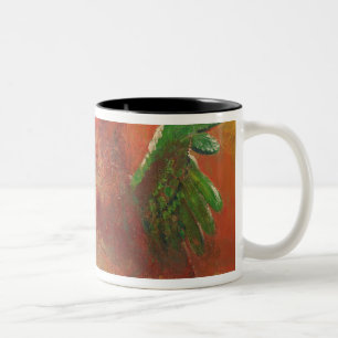 Pegasus triumphierend zweifarbige tasse