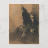 Pegasus und Bellerophon Postkarte (Vorderseite)