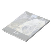 Pegasus und Black Raven Fantasy Notepad Notizblock (Rotiert)