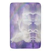 Pegasus und Einhorn Badematte (Vorderseite Vertikal)