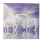 Pegasus und Einhorn Fliese (Vorderseite)