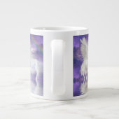 Pegasus und Einhorn Jumbo-Tasse (Rückseite)
