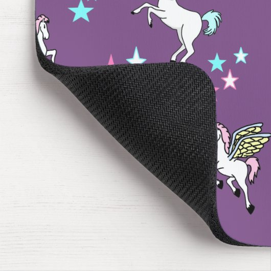 Pegasus und Unicorns Mousepad (Ecke)