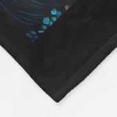 Pegasus Under Starry Night Sky Art Graphic Christm Fleecedecke (Ecke)