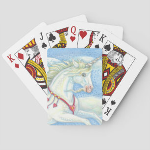 PEGASUS UNICORN Deck von BICYCLE POKER CARDS Custo Spielkarten