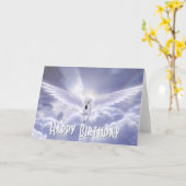 Pegasus Unicorn Happy Birthday Grußkarte Karte (Gelbe Blume)
