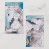 Pegasus-Visitenkarten Visitenkarte (Vorne/Hinten)