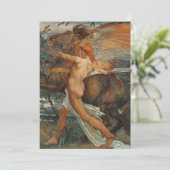 Pegasus | Walter Crane Karte (Stehend Vorderseite)