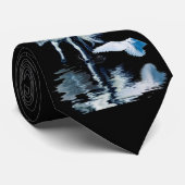 PEGASUS & WHITE RAVEN Collection Krawatte (Gerollt)