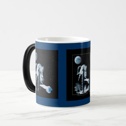 PEGASUS & WHITE RAVEN Collection Verwandlungstasse (Vorderseite Links)