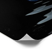 PEGASUS & WHITE RAVEN Fantasy Poster (Ecke)