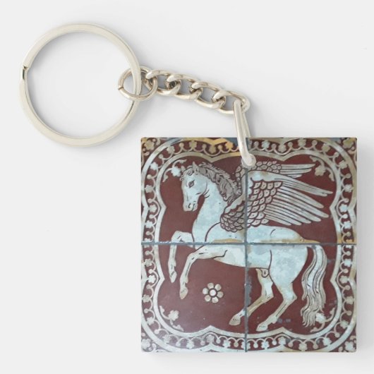 Pegasus Winged Horse Schlüsselanhänger (Vorderseite)