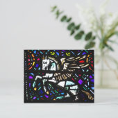 Pegasus Winged Horse verkettete Glass Fantasy Postkarte (Stehend Vorderseite)