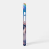 Pegasus wit Rainbow iPhone 16 Hülle (Linke Seite)