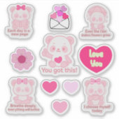 Pegatina de Vinilo Panda Aufkleber (Vorderseite)