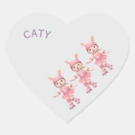 Pegatina Herz-Aufkleber