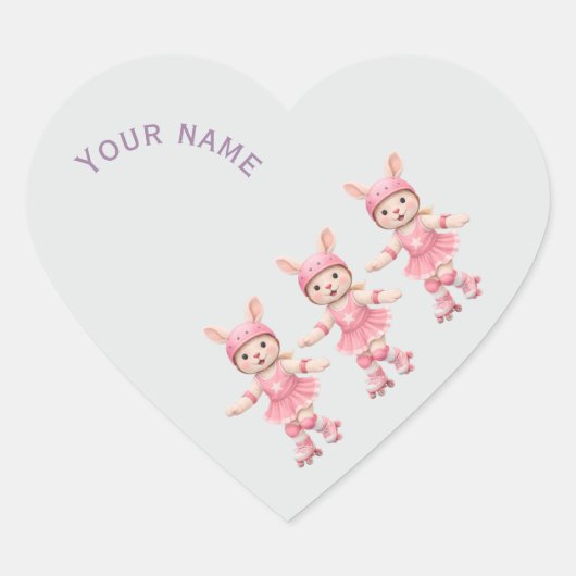 Pegatina Herz-Aufkleber (Vorderseite)