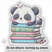 Pegatina Osito Durmiendo Aufkleber (Vorderseite)