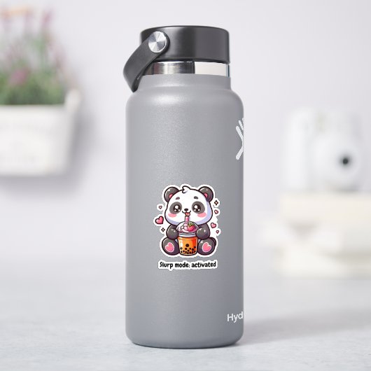 Pegatina Osito Panda Boba Tea Aufkleber (HydroFlask)