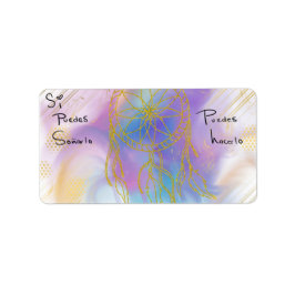 Pegatina puedes hacerlo  adressaufkleber