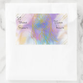 Pegatina puedes hacerlo rechteckiger aufkleber (Tasche)