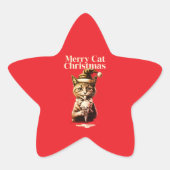 Pegatina Redonda Clásica Pegatinas Stern-Aufkleber (Vorderseite)