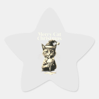 Pegatina Redonda Clásica Pegatinas Stern-Aufkleber