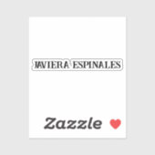 Pegatina termo aufkleber (Blatt)