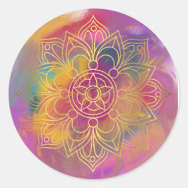 Pegatinas atrapasueños  runder aufkleber