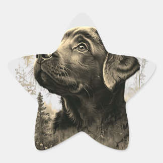 Pegatinas con forma de estrella Stern-Aufkleber