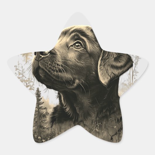 Pegatinas con forma de estrella Stern-Aufkleber (Vorderseite)