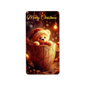 pegatinas de Navidad Adressaufkleber (Vorne)