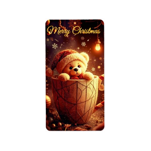 pegatinas de Navidad Adressaufkleber (Vorne)