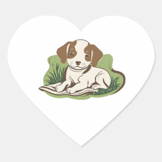 Pegatinas en forma de corazón Herz-Aufkleber