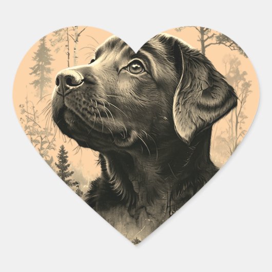 Pegatinas en forma de corazón Herz-Aufkleber (Vorderseite)