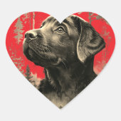 Pegatinas en forma de corazón Herz-Aufkleber (Vorderseite)