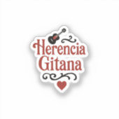 Pegatinas Herencia Gitana-Colección Raíz Gitana Aufkleber (Vorderseite)