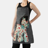 Peggy Ann ganz in Grau mit Pony Kitchen Schürze (InSitu)