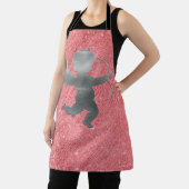 Peggy Ann Pink Cupid Kitchen Schürze (InSitu)