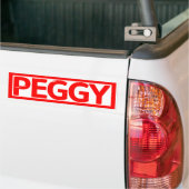Peggy Briefmarke Autoaufkleber (Auf Lkw)