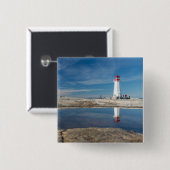 Peggy Bucht-Leuchtturm | Kanada Button (Vorne & Hinten)