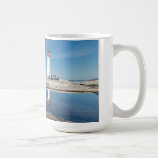 Peggy Bucht-Leuchtturm | Kanada Kaffeetasse (Rechts)
