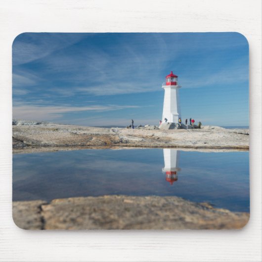 Peggy Bucht-Leuchtturm | Kanada Mousepad (Vorne)