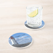 Peggy Bucht-Leuchtturm Untersetzer (Seite)